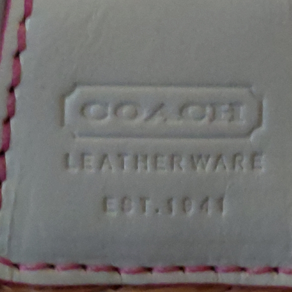 Coach Butterfly Wicker Straw Tote Vintage - Picture 11 of 12